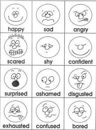 Emotion Coloring Pages 6 Emotions Cards Emotions Preschool Activities Emotions Preschool