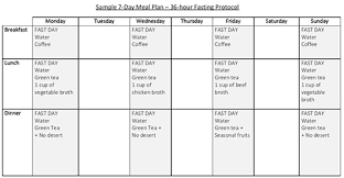 Obesity Code Meal Plan Printable Pdf