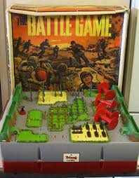 Vinage C1965 Triang Battle Game Board Game Old 1960s Tri Ang War Game Battle Games Board Games Old Board Games