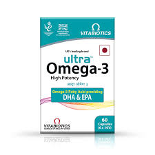 Omega-3 Fatty Acid Supplement - Buy Ultra Omega-3 10 Capsules | Vitabiotics  India