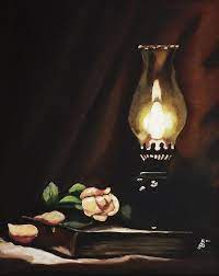 Oil Lamp Still Life By Kim Selig Still Life Oil Painting Oil Lamps Oil Lamp Photography