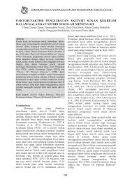 Usaha ini dipercayai dapat meningkatkan minat pelajar terhadap sains dan teknologi, sekali gus. Pdf Faktor Faktor Penglibatan Aktiviti Sukan Rekreasi Dalam Kalangan Murid Sekolah Menengah