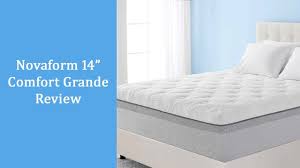 Novaform Comfort Grande Review 14 Inch Queen Memory Foam Mattress Queen Memory Foam Mattress Mattress Novaform Mattress