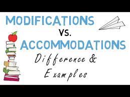 Label and discuss children's feelings. Modifications Vs Accommodations Difference And Examples Youtube