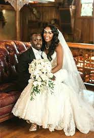 Black Brides African American Bride Black Groom Haitian American Grooms Ivory Wedding Dress Cascad African American Brides Ivory Wedding Dress Black Bride
