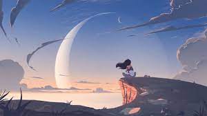 A Moment Of Stillness Mrsuicidesheep Commission Pierre Broissand On Artstation At Https Www Artst Anime Scenery Wallpaper Scenery Wallpaper Anime Scenery