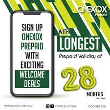 Get your onexox prepaid sim card registered and buy a welcome deal to enjoy 28 months validity. Onexox Prepaid Plan 28 Months Validity Shopee Malaysia