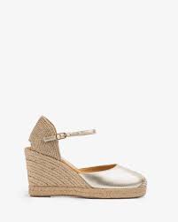 Maybe you would like to learn more about one of these? Goldene Espadrilles Mit Jute Keilabsatz Castilla 20 Lmt Unisa 2020