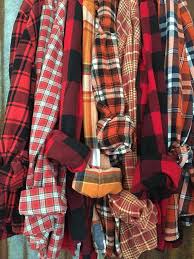 Black And Gold Flannel Shirt 7 Bridesmaid Flannel Shirts Mismatch Gold Orange Copper Boyfriend Flannel Oversized Flannel Monogram Girls Night Out Bachelorette Flannel Flannel Outfits Plaid Shirt Outfits Country Girls Outfits