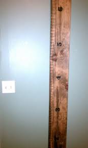 Ebony Wooden Ruler Growth Chart Wood Ruler Height Chart