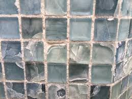 The waterline tile adds a beautiful finishing touch to a pool. Problem With Glass Mosaic Water Line Pool Tile
