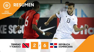 ¿cuándo es el partido de trinidad y tobago vs. Cfc 21 Trinidad Y Tobago Vs Republica Dominicana Youtube