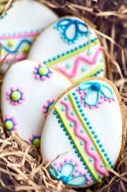 Decorated Eggs Decorated Easter Cookies Easter Cookies Easter Egg Cookies