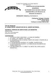 Juego para chicos a partir de 6 años que fomenta la lectoescritura y la diversión en familia y con amigos. Calameo La Ludica Y El Juego Socio Dramatico En El Nivel Inicial