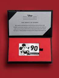 This travel gift card can be used for various purchases on the internet and the world wide web but is especially ideal for online shoppers. Disney Gift Card Collector S Series Honors 90 Years Of Mickey Mouse Disney Parks Blog