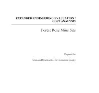 RECLAMATION INVESTIGATION REPORT/COST ANALYSIS-Forest Rose ...