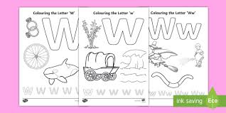 Select from 35870 printable coloring pages of cartoons, animals, nature, bible and many more. Letter W Coloring Pages Teacher Made