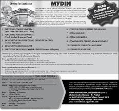 Pelbagai kerja kosong swasta, part time, freelance, full time & internship 2020/2021 terkini. Mydin Malaysia On Twitter Jawatan Kosong P Mohonan Anda Dialu Alukan Mydin Gong Badak Mydin Tmn Rinting Mydin Parit Buntar Kini Dibuka Http T Co So3eaiz8g3