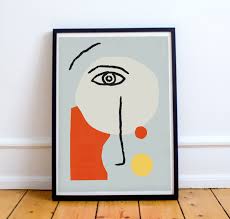 Matisse Face Art Print Henri Matisse Inspired Portrait Line Etsy Contemporary Art Canvas Canvas Art Art Painting