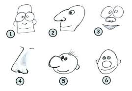 The septum can be drawn as a small sphere below the ball, behind it, and between the nostrils. Drawing A Cartoon Nose