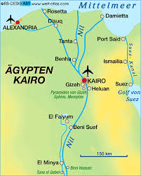 Memphis war während der 6. Karte Von Kairo Umgebung Region In Agypten Welt Atlas De