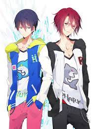 free matsuoka rin nanase haruka 七瀬遙 free イラスト アニメ free