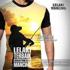 Ada kemungkinan kamu sedang galau ya? Kaos Mancing Lelaki Terbaik Hobi Mancing Fishing Club