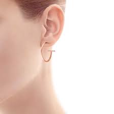 tiffany co wire hoop earrings white gold hoop earrings hoop earrings