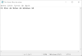 Bloc de notas para que guardes tus datos importantes y notas para recordar! El Bloc De Notas De Windows 10 Buscar Tutorial