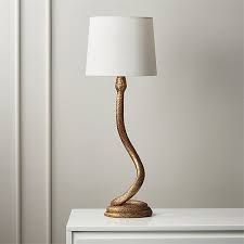 Snake Table Lamp Reviews Cb2 Modern Table Lamp Bronze Table Lamp Table Lamp