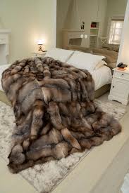 Fox Fur Throw Genuine Blanket Crystal Luxury High Pile Etsy In 2021 Bedroom Decor Home Room Design Fur Throw