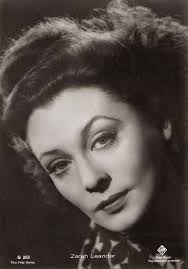 Both songs were written by douglas sirk the director of la habanera. Zarah Leander Leander Swedish Actresses Singer