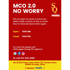 Johor police chief datuk ayob khan mydin pitchay said that during this. Mco 2 0 Things That We Myeg Agent Kluang å±…éŠ®ä»£ç†å¿«é€Ÿæ›´æ–°è·¯ç¨Žè½¦é™© Facebook