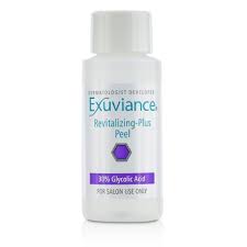 Exuviance skin care is clinically proven to reduce lines and wrinkles, increase firmness, smooth texture and even skin tone. Exuviance Revitalizing Plus Peel 30 Glycolic Acid Salon Product Buy To French West Indies Cosmostore French West Indies