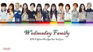 Bpm is a label that started up last month and signed its first artist, soyu, on sept. Bts X Gfriend Wednesday Family Color Coded Lyrics Han Rom Indo Sub Lirik Terjemahan Youtube