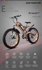 1500w Electric Bike Snakeskin Grain S18 Aostirmotor