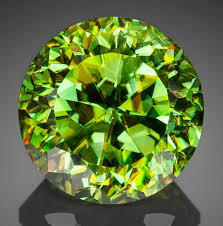 Fine Gemstone Chrome Sphene 9 70 Ct Maevatanana Lot 57073 Heritage Auctions Gemstones Stones And Crystals Minerals And Gemstones