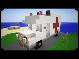 Minecraft How To Make An Ambulance Minecraft City Minecraft Projects Minecraft Construction