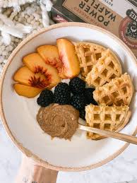 For more recipe ideas, go to costco.com and search: Kodiak Cakes Toaster Waffle Breakfast Bowl Sarah J Herman