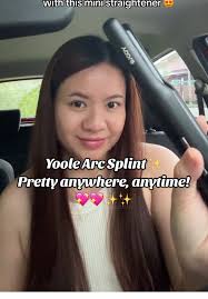 Rahsia rambut terurus 🫣 #yoole #yoolearcsplint #minihairstraightener...
