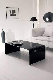 Costway lift top coffee table w/ hidden storage compartment & lower shelf rustic ivory/brown/black. Titano Curved Black Glass Coffee Table Shop Online Italy Dream Design