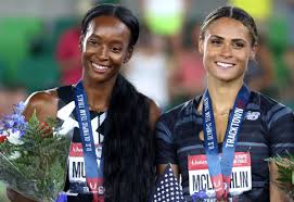 Mother of madness was born. Sydney Mclaughlin Dalilah Muhammad Taking Duel To Olympics Ioi Newz