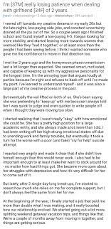 Relationships.txt On Twitter: "I'm [37M] Really Losing Patience When Dealing  With Girlfriend [34F] Of 2 Years. Https://T.co/Hlkjf2Xnou" / Twitter