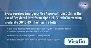 Virafin will be available on the prescription of medical specialist for use in hospital/institutional setup. also read: Saw61z Jgm60vm
