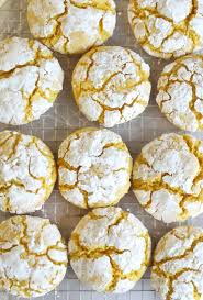 Dip them in chocolate and decorate with sprinkles for a festive treat. Lemon Burst Crinkle Cookies A Beautiful Mess
