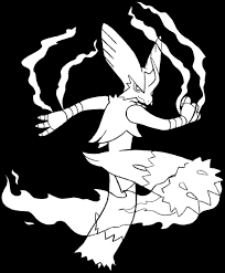 The page features one of the most favorite anime characters: Download Hd Mega Blaziken Coloring Pages Black And White Blaziken Transparent Png Image Nicepng Com