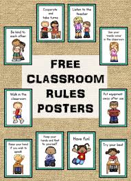 Classroom Rules Posters Free In 2020 Classroom Rules Poster Preschool Classroom Rules Kindergarten Classroom Rules