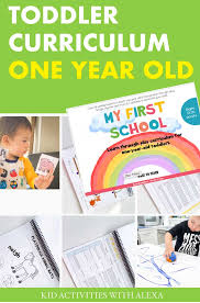 My First School A One Year Old Curriculum Kid Activities With Alexa In 2020 Lesson Plans For Toddlers Activities For 1 Year Olds Toddler Lessons
