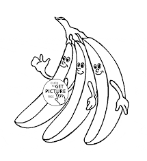 26 Coloring Page Banana Free Wallpaper