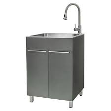 A sunk cost is a cost that has already occurred and cannot be recovered by any means. Stainless Steel Laundry Sink Faucet Cabinet Combos Laundry Sinks Faucets The Home Depot Canada